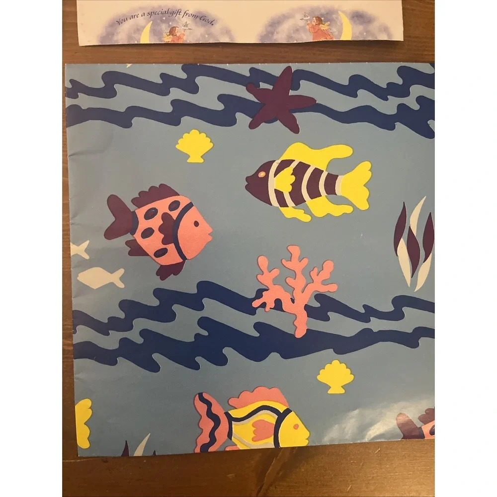 4 Patterns Vintage Gift Wrap‎ Paper